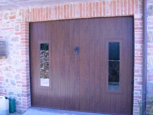 doppia porta blindata in legno