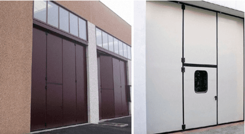 portoni a libro officine