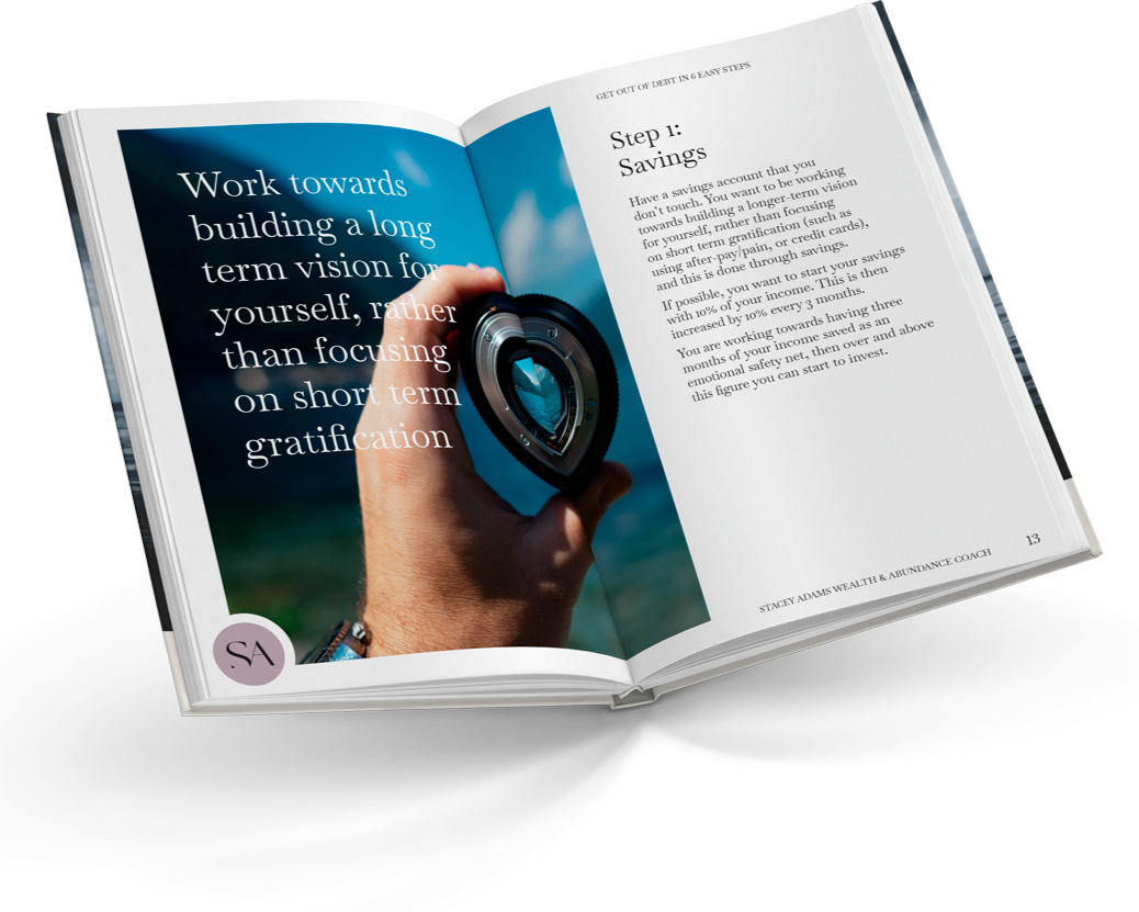 Stacey Adams Free eBook  Get Out Of Debt in 6 Simple Steps