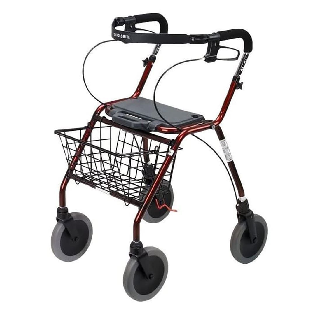 Rollator (Four Wheel Walker) Clark Dolomite  - Retail