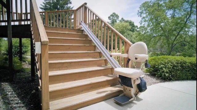 Top Outdoor Stair Lifts, stairlifts, Warrior Service Company