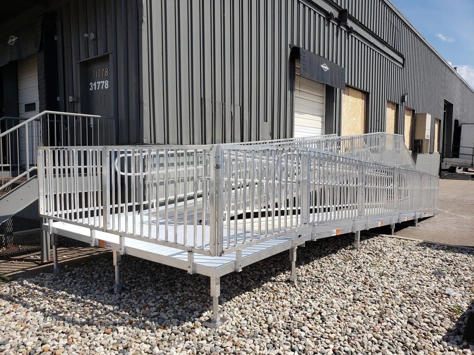 Outdoor Ramps, ramps, ramp, Warrior Service Company