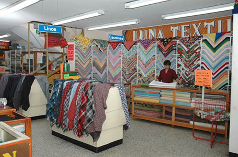 Luna Textil, venta de telas al por mayor y al detal.