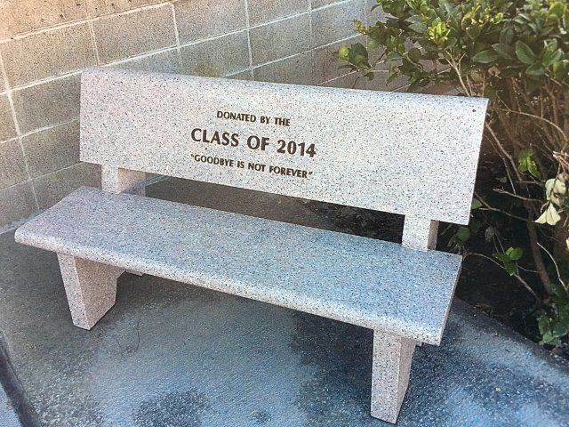 A Memorial Bench — Fresno, CA — Casaccia Art Memorials Inc.