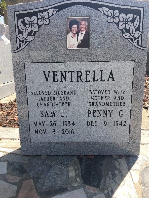 An Elegant Family Tombstone — Fresno, CA — Casaccia Art Memorials Inc.