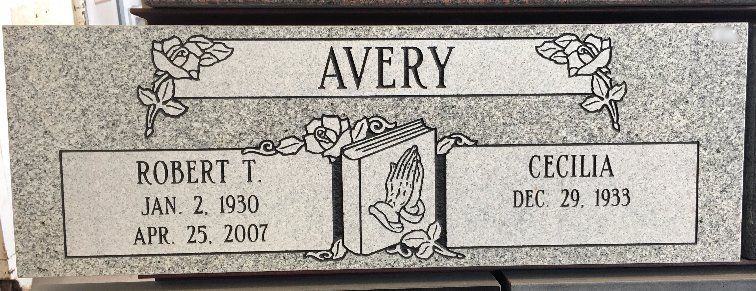A Double Grave Marker — Fresno, CA — Casaccia Art Memorials Inc.
