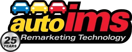 Logo of autoIMS with three colored cars above the text.