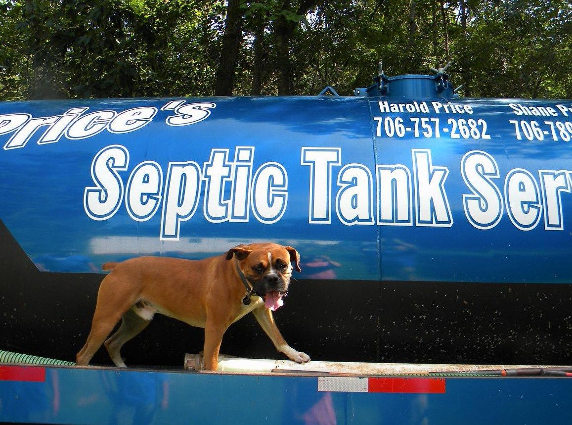 Cody, Misty and Shane Price at Price's Septic Tank Service