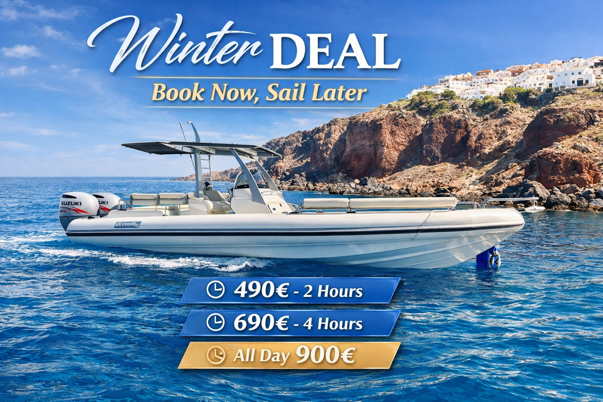 Santorini Private Boat Tours - SeaGold Boat Rentals