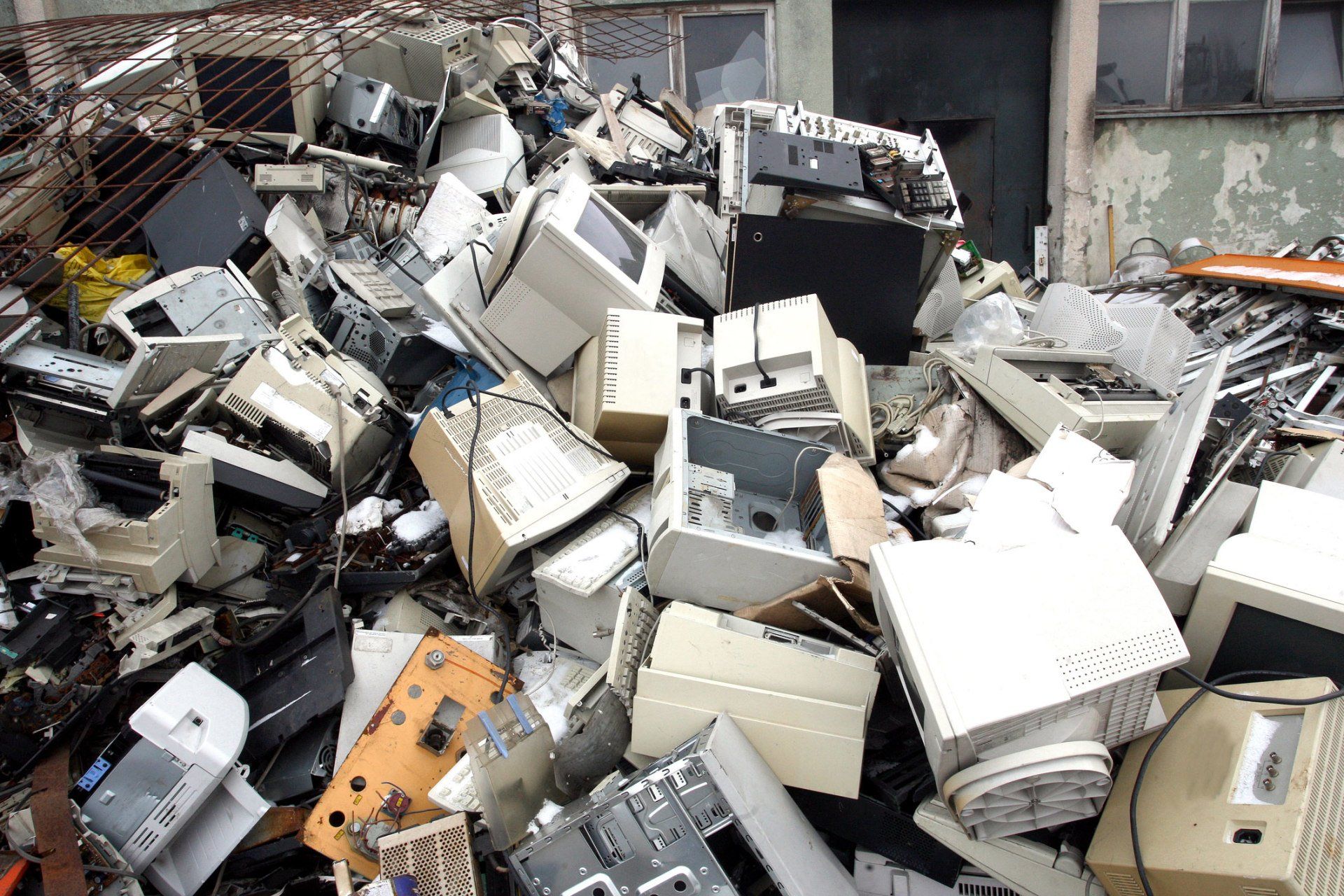 electronic recycling — Pile of Electronics in Narvon, PA