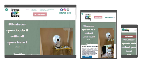 House Painting Website Design