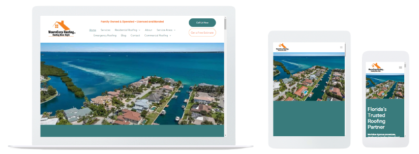 Roofing Website Design
