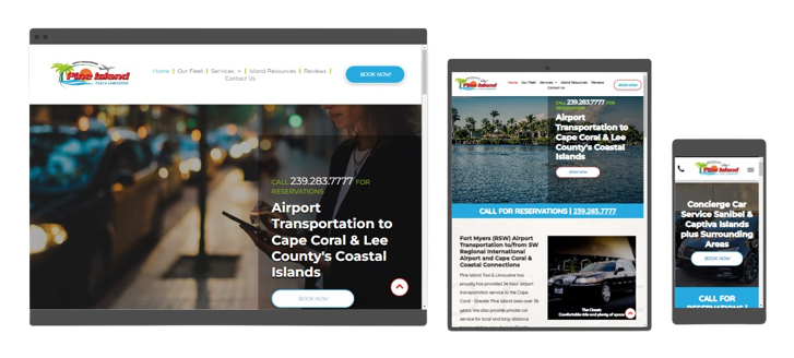 Taxi Website Design