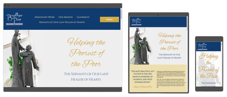 nonprofit website design