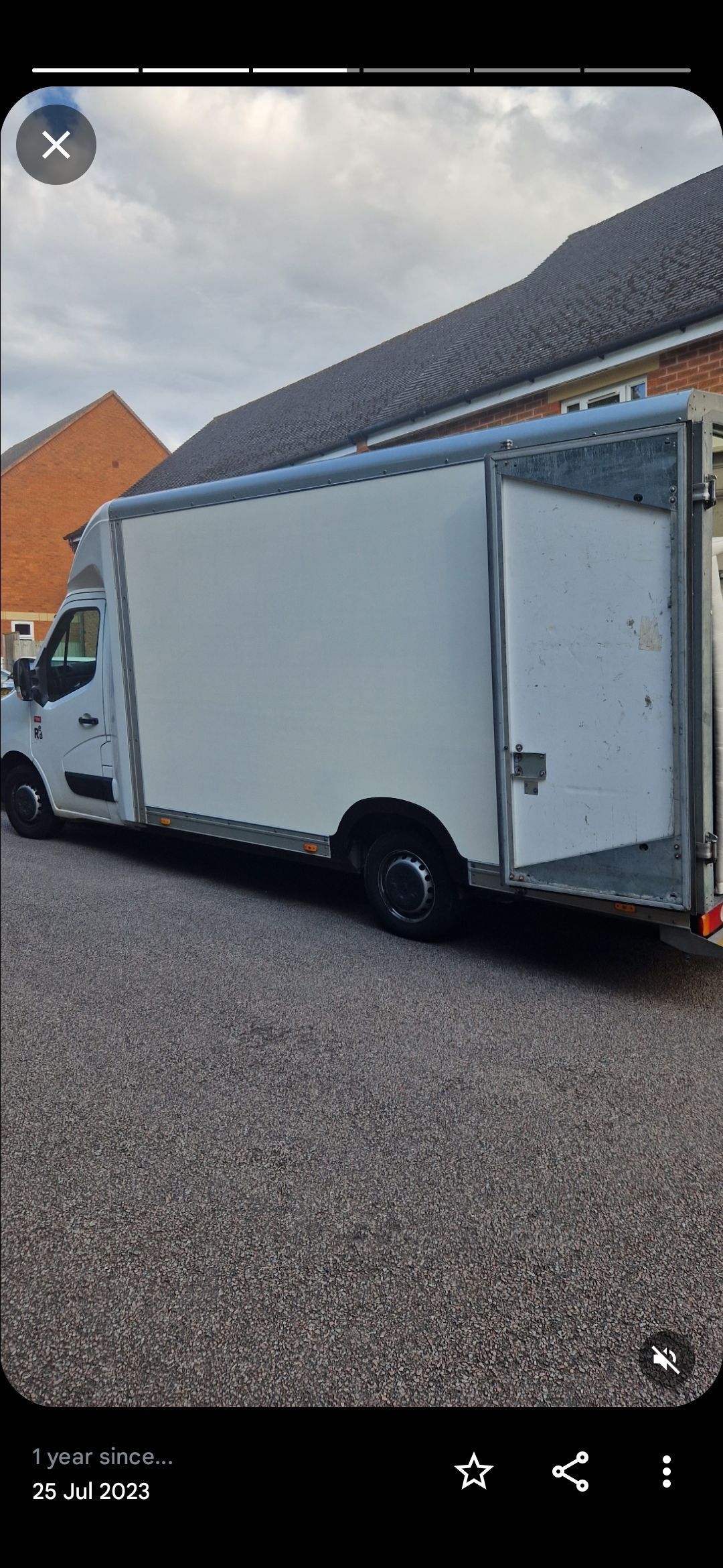 Man and a van services.