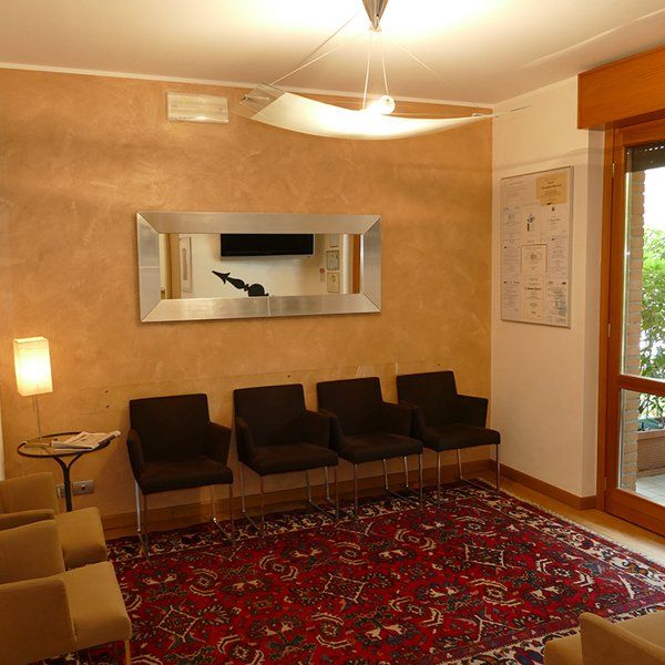Sala d'attesa Studio Dentistico Polispecialistico Baccarini a Milano