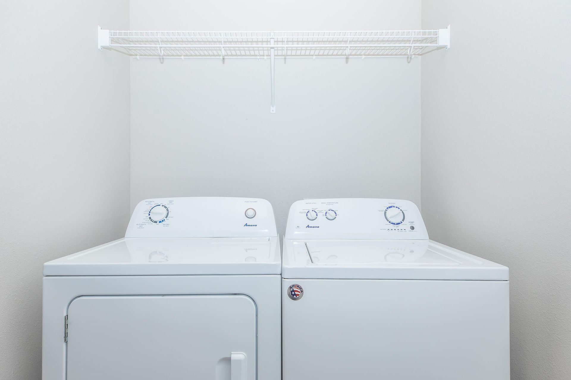 In-unit laundry at The Grove on Devils Glen apartments in Bettendorf, IA
