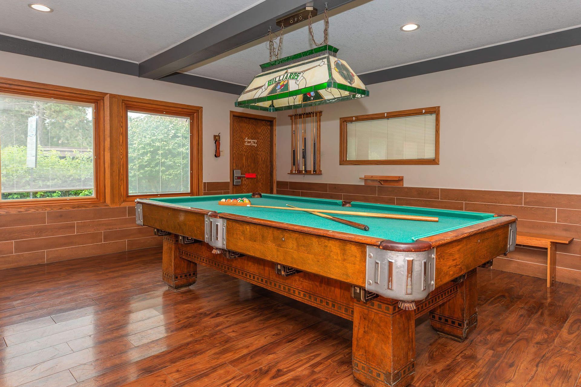 Pool / billiards at the Homewood Manor apartments in Moline, IL