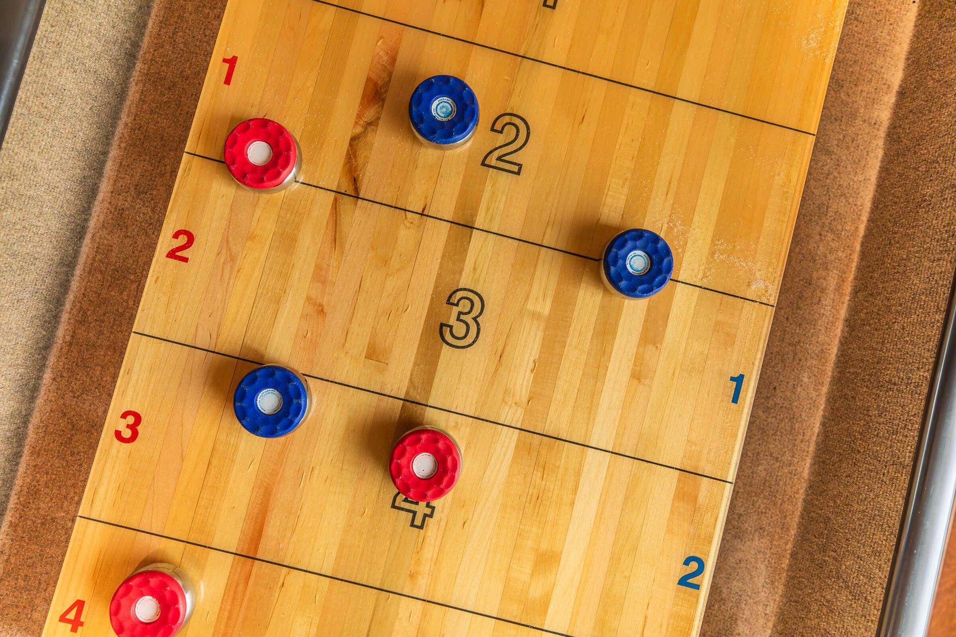 Shuffleboard at the Homewood Manor apartments in Moline, IL