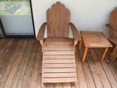 Deck furniture cleaned