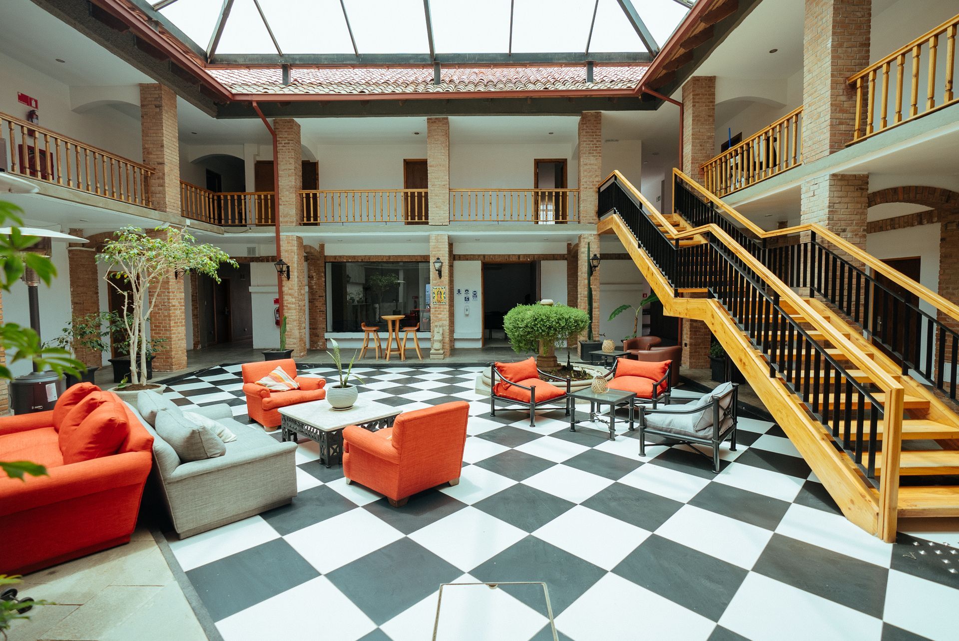 Hotel de estilo neocolonial en La Serena