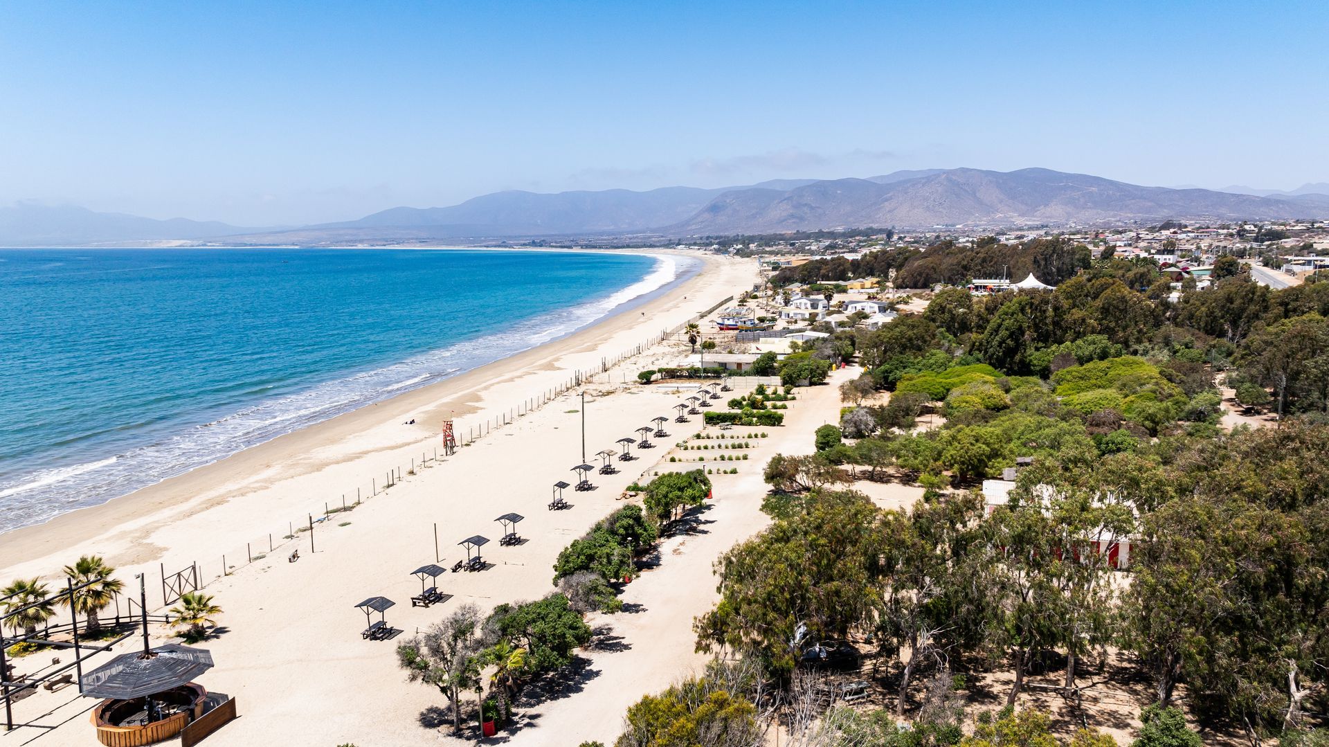Playa de Guanaqueros en Coquimbo