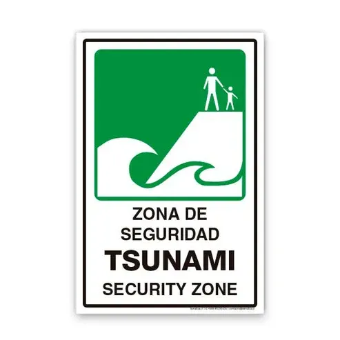 Vías de evacuación frente a Tsunami