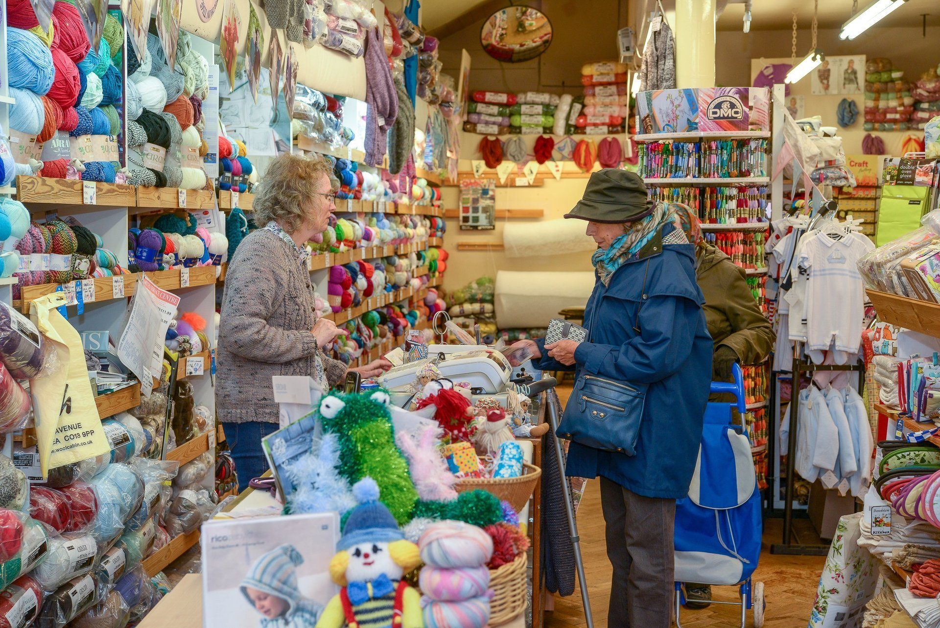 wide range of yarn products