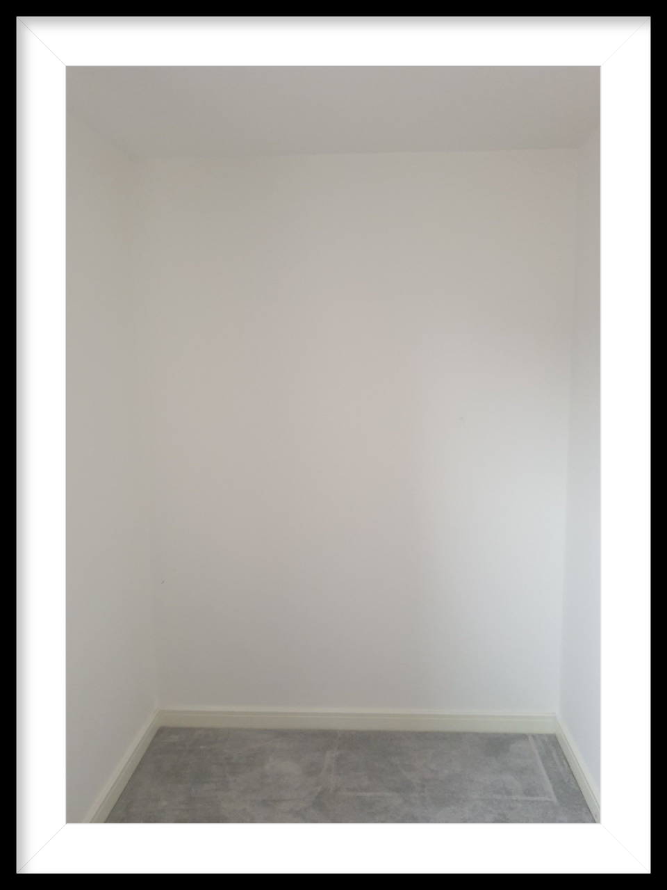 Two Door Sliding Wardrobe In A Confined Space