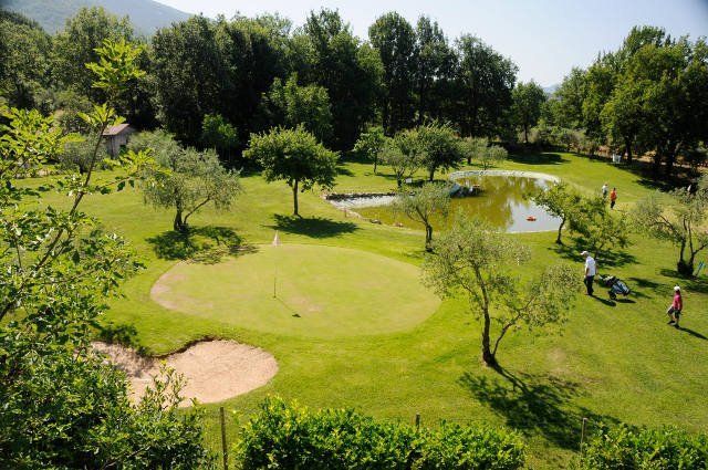 percorso di un campo da golf per esperti