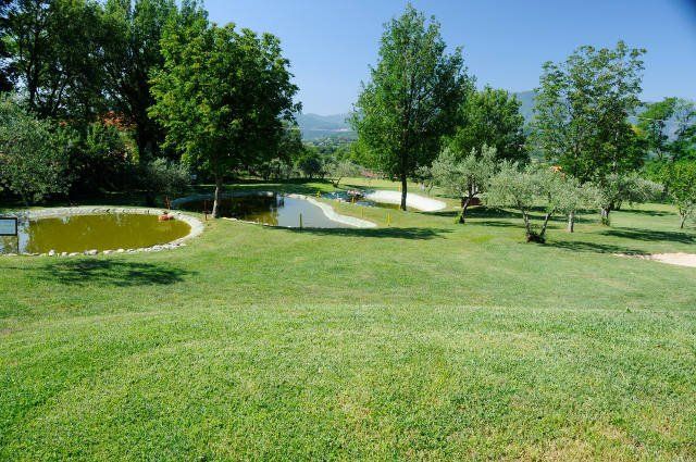 campo da golf in estate