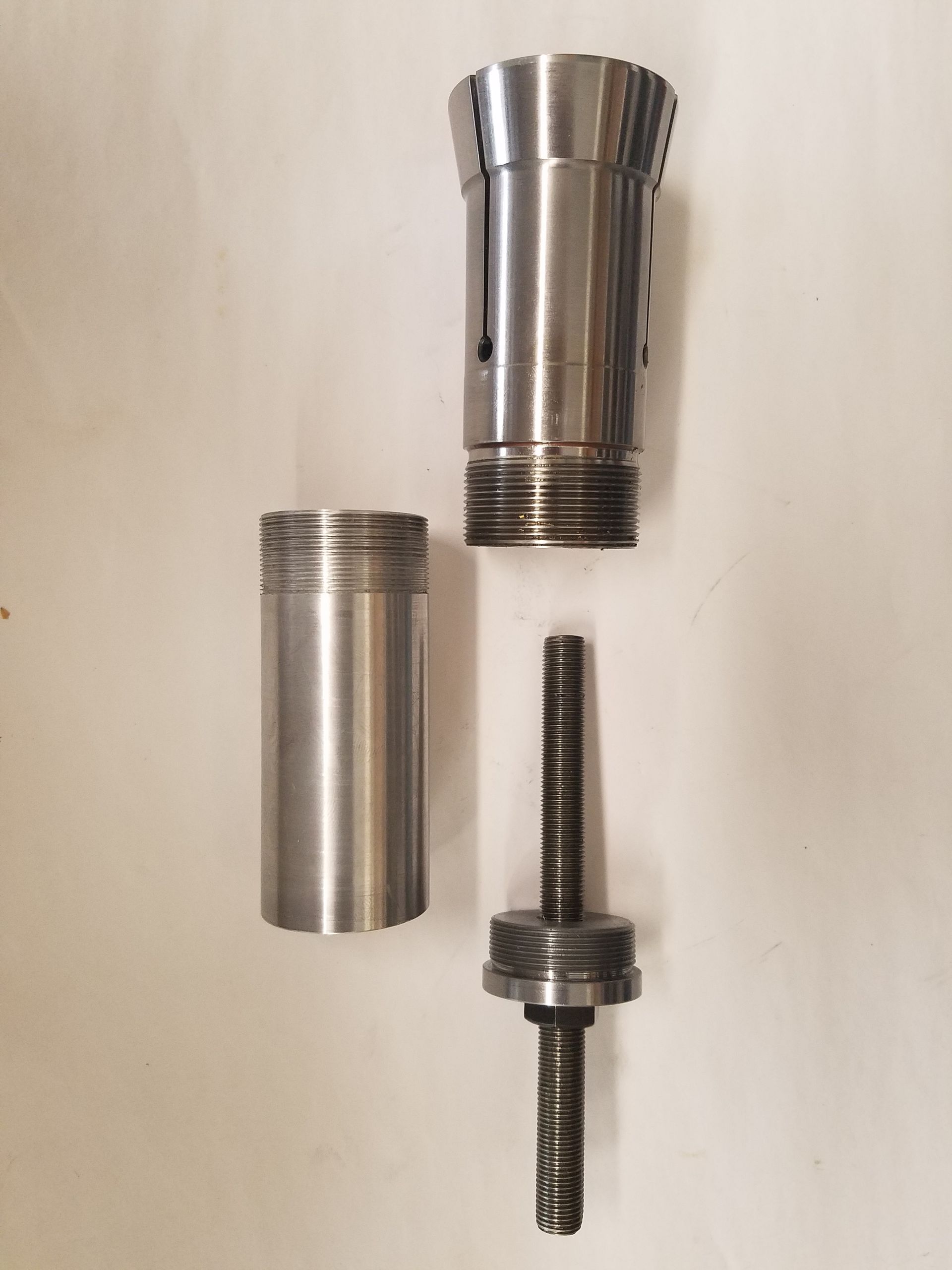 16c unassembled extended collet stop