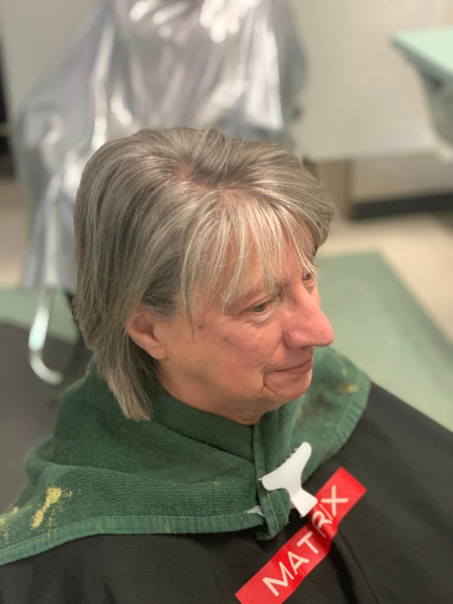 Woman's hair before coloring — Grandville, MI — Ultra Hair