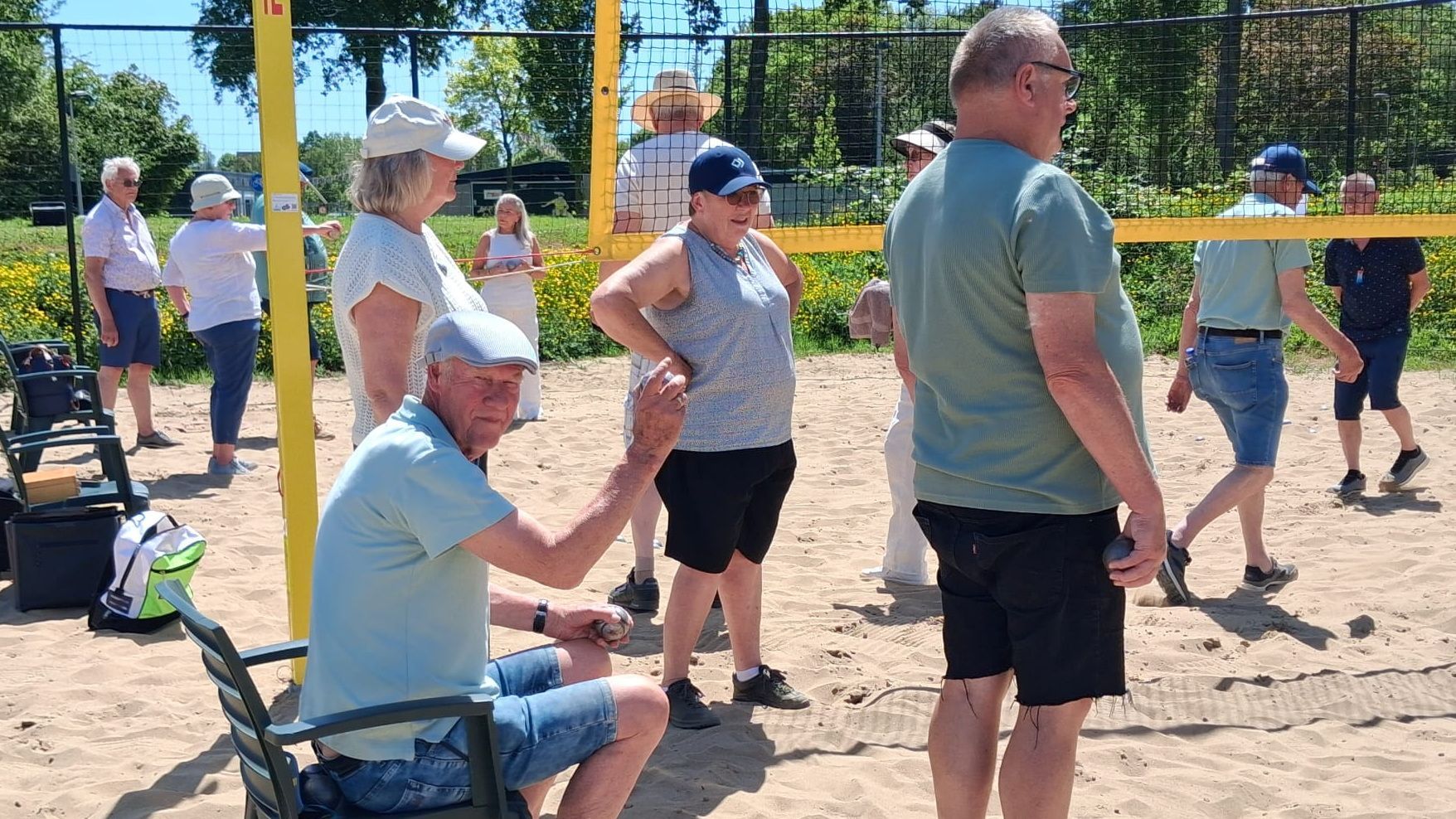 Op 25 mei 2026 organiseerde Jeu de Boules Barendrecht het traditionele 2e Pinksterdag Zandtoernooi.