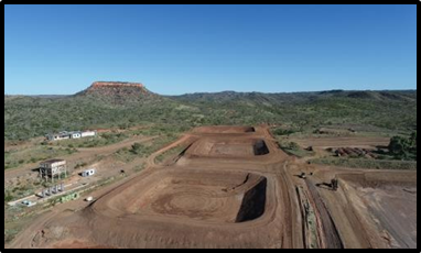 Earthworks Forming Leach Ponds on a Mining Site Near Cloncurry — Lamont Civil Services Pty Ltd In Townview, QLD
