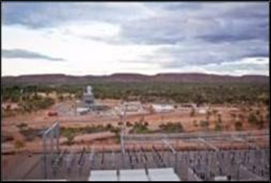 An Aerial View Of An Industrial Site In A Dry Landscape — Lamont Civil Services Pty Ltd In Townview, QLD