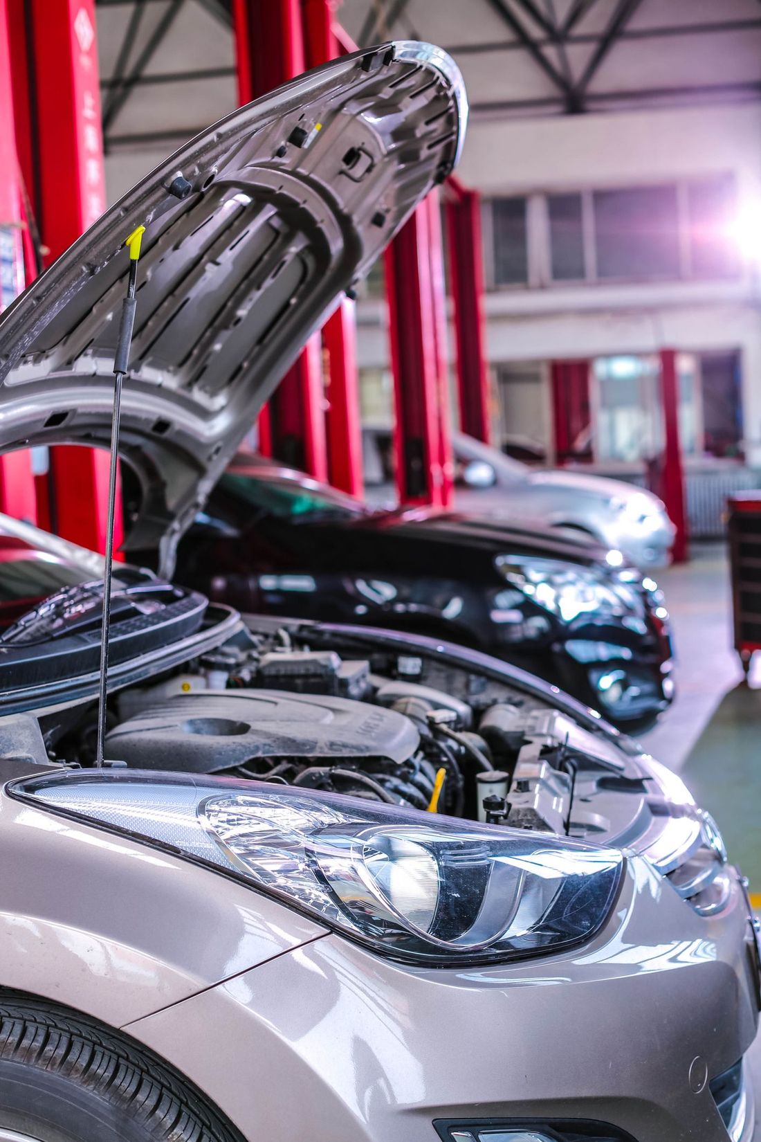 tecnico dell'officina fiat