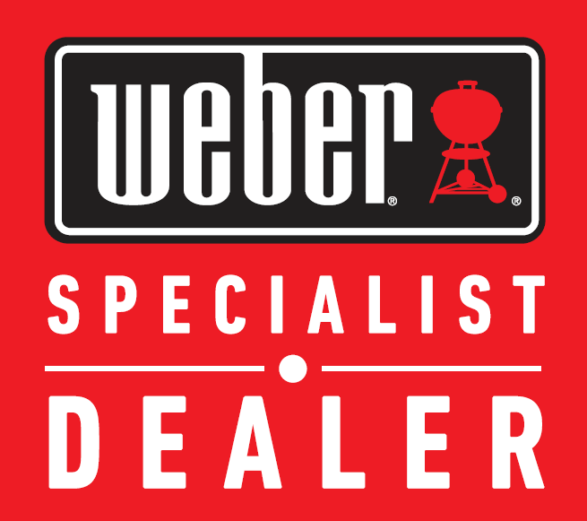 A weber specialist dealer logo on a white background