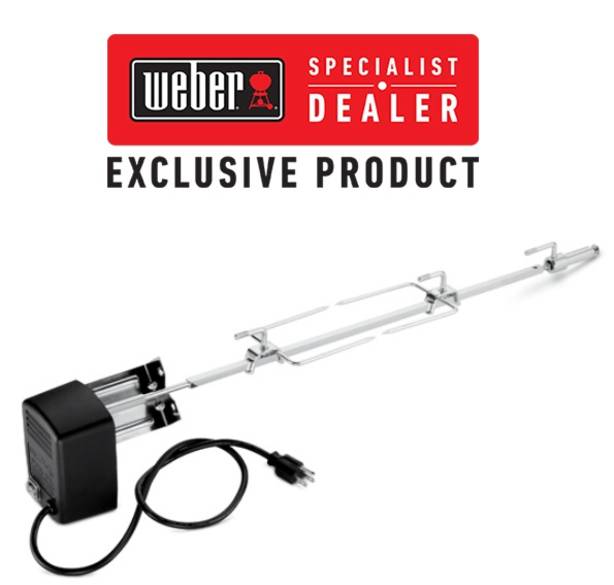 WEBER® SPIRIT™ GAS BBQ ROTISSERIES