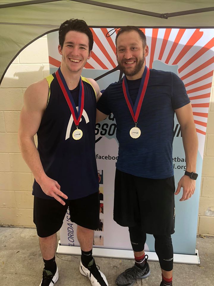 Men's Open Champion, Austin Cunningham (left), and runner-up, Destry Everhart (right)