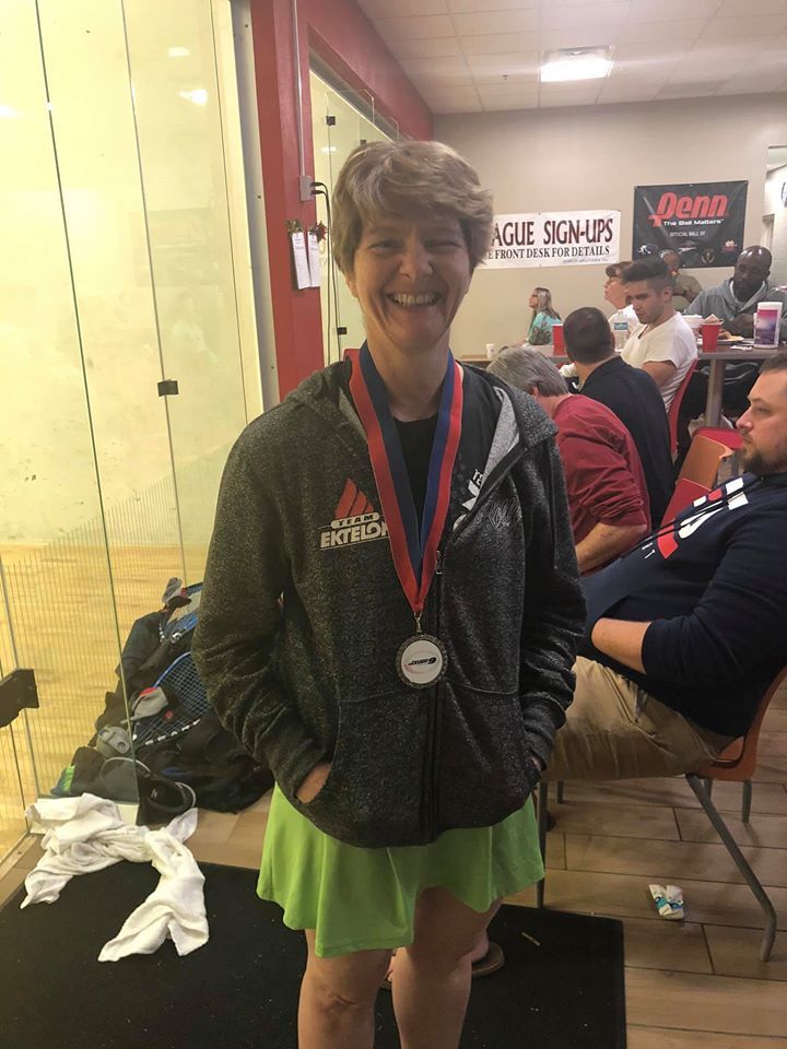 Women's Open Singles Champion, Laura Brandt