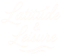 Latitude & Leisure logo in elegant script style