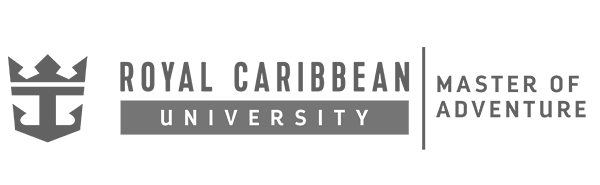 Viking logo: black Viking ship with red sail above