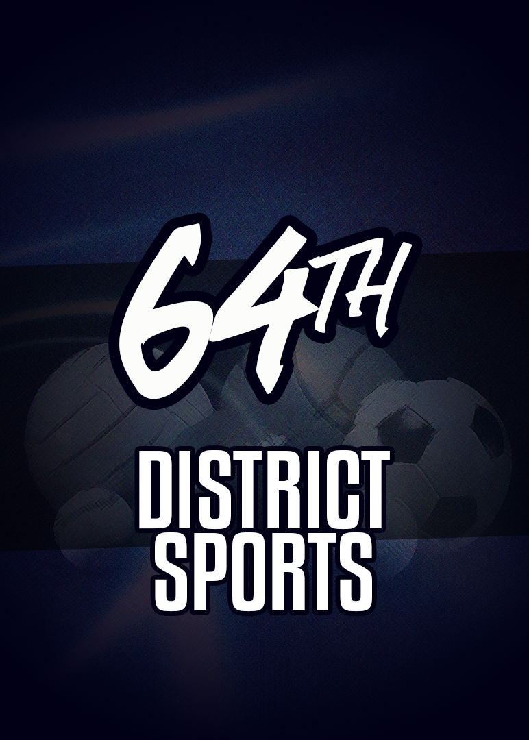 Basketball player in white and blue uniform with the number 15 dribbling the ball on a wooden court.