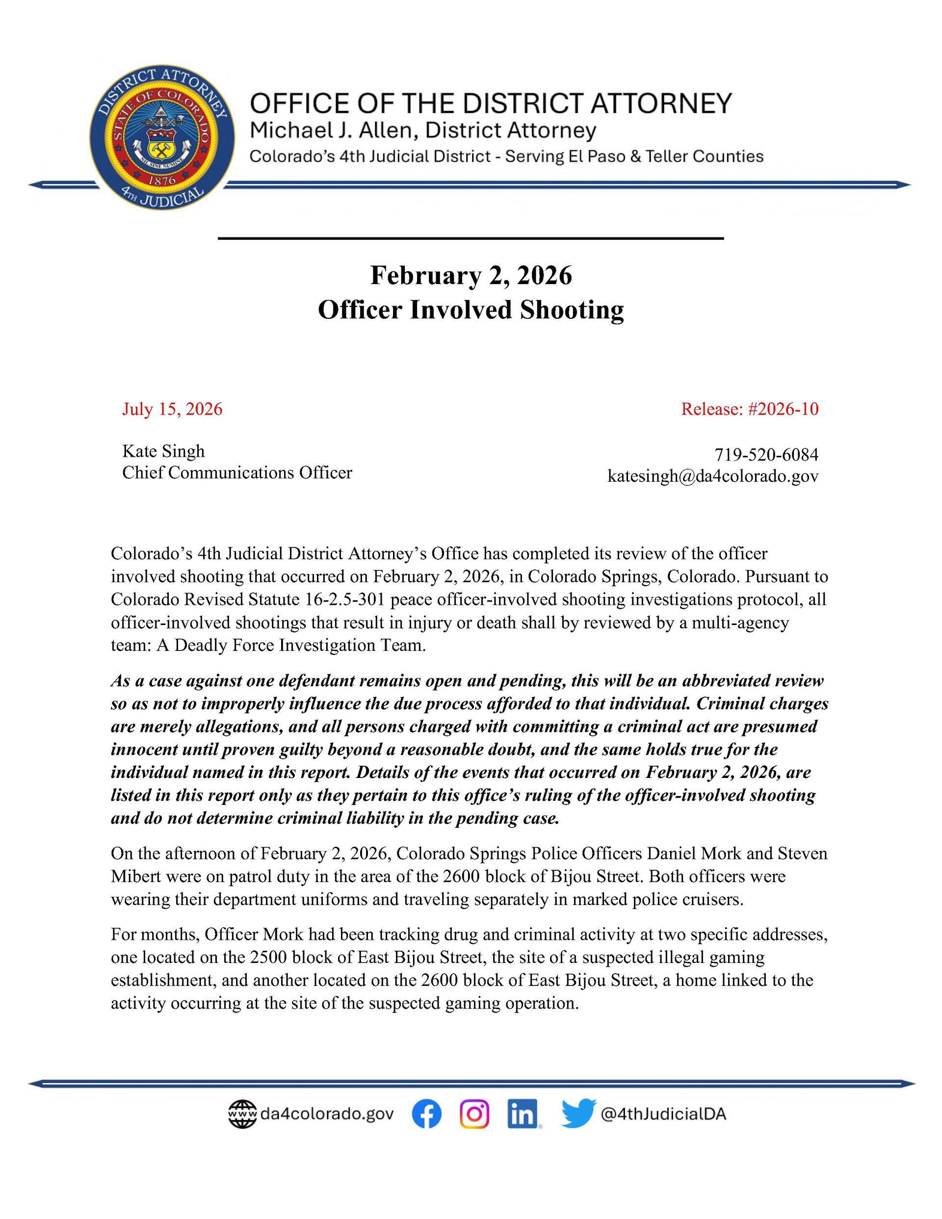 Press Release
