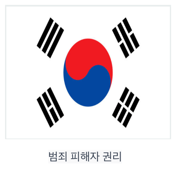 Korean victims rights