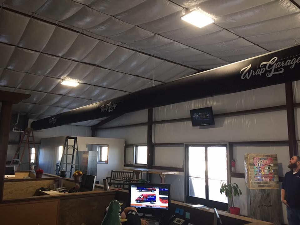 Wrapping Air Duct
