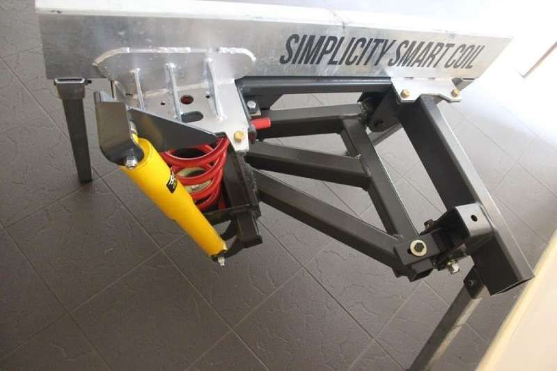 close-up of a trailer