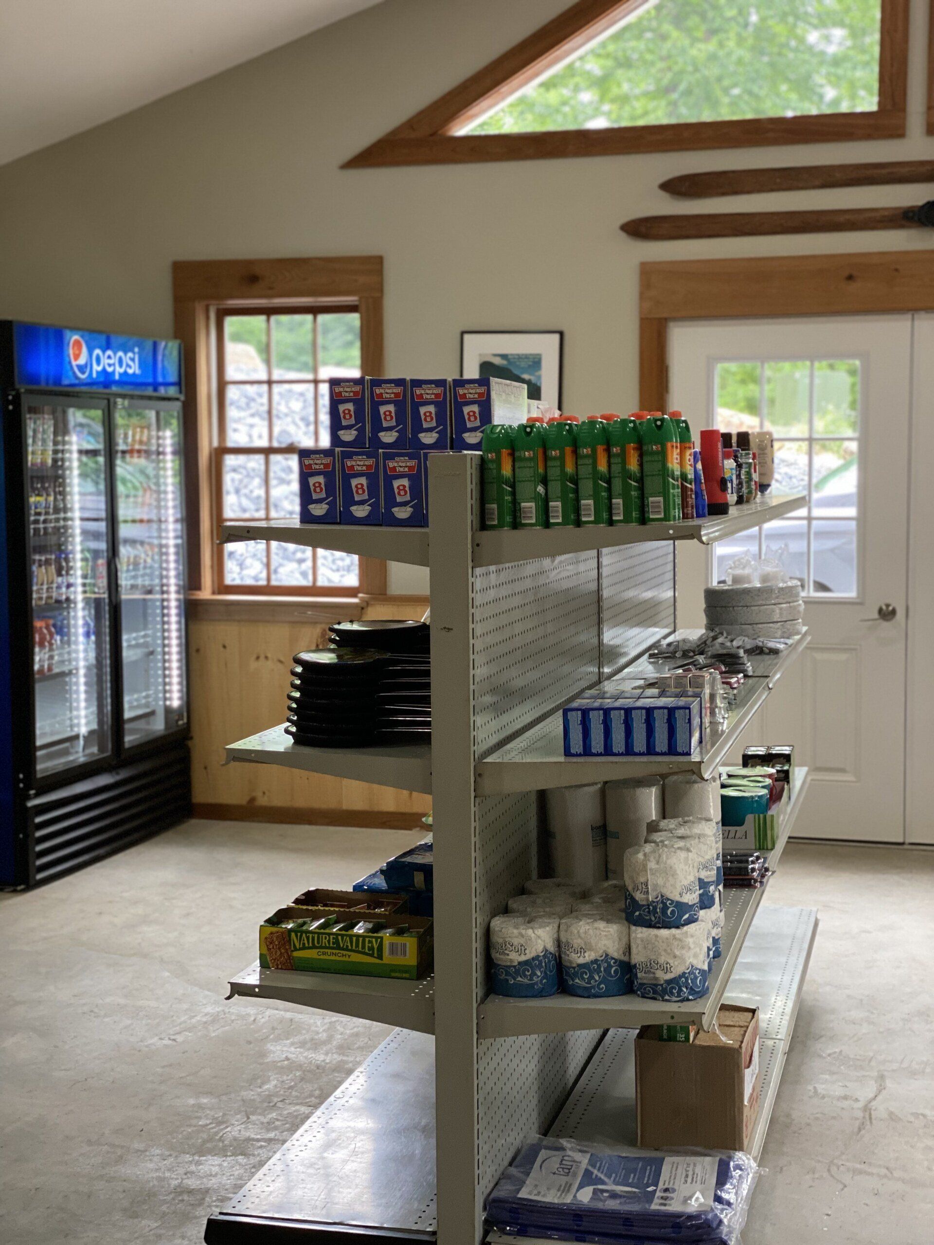 camp store at maplebrook campground in burke vermont