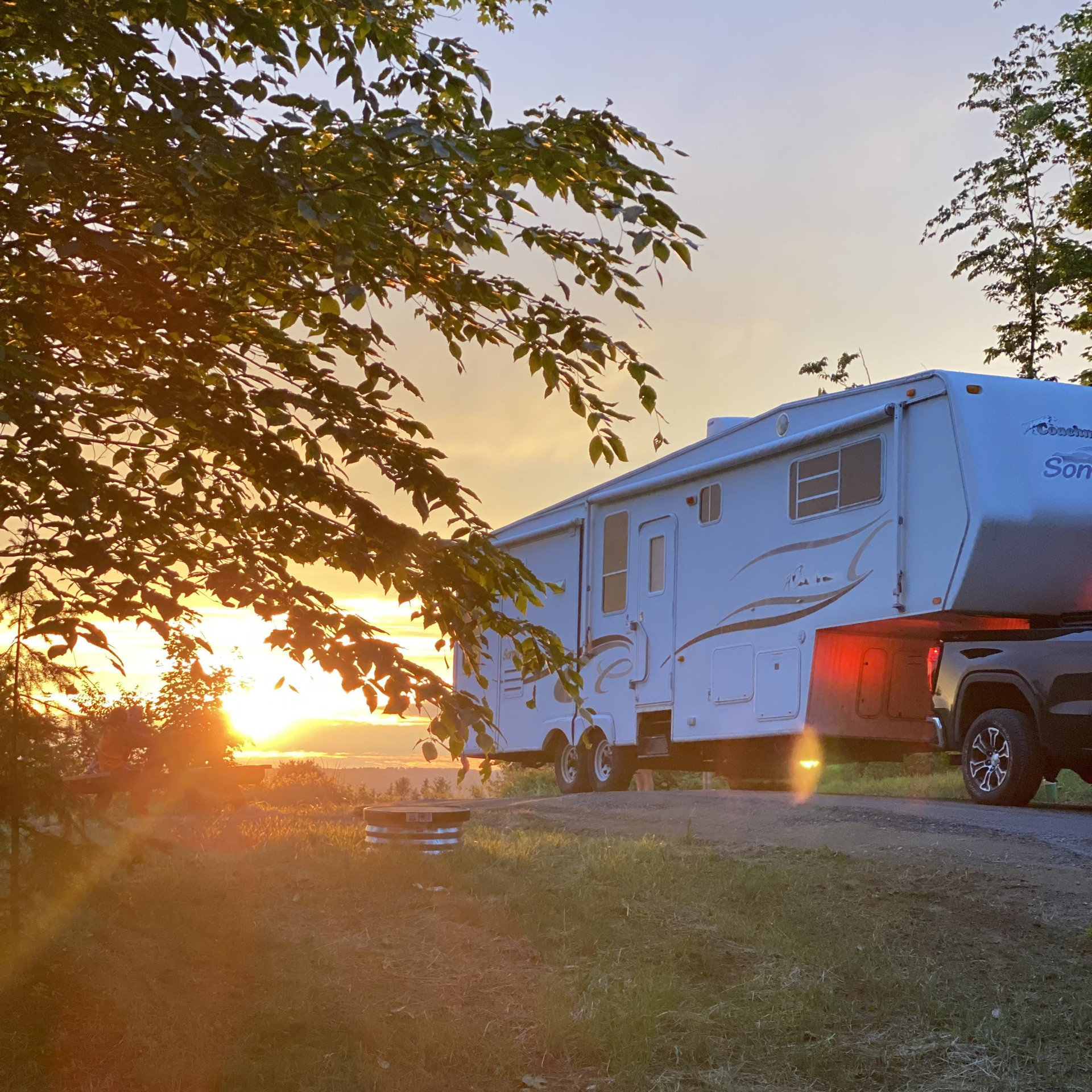 rv camping at maple brook campground in the northeast kingdom of vermont